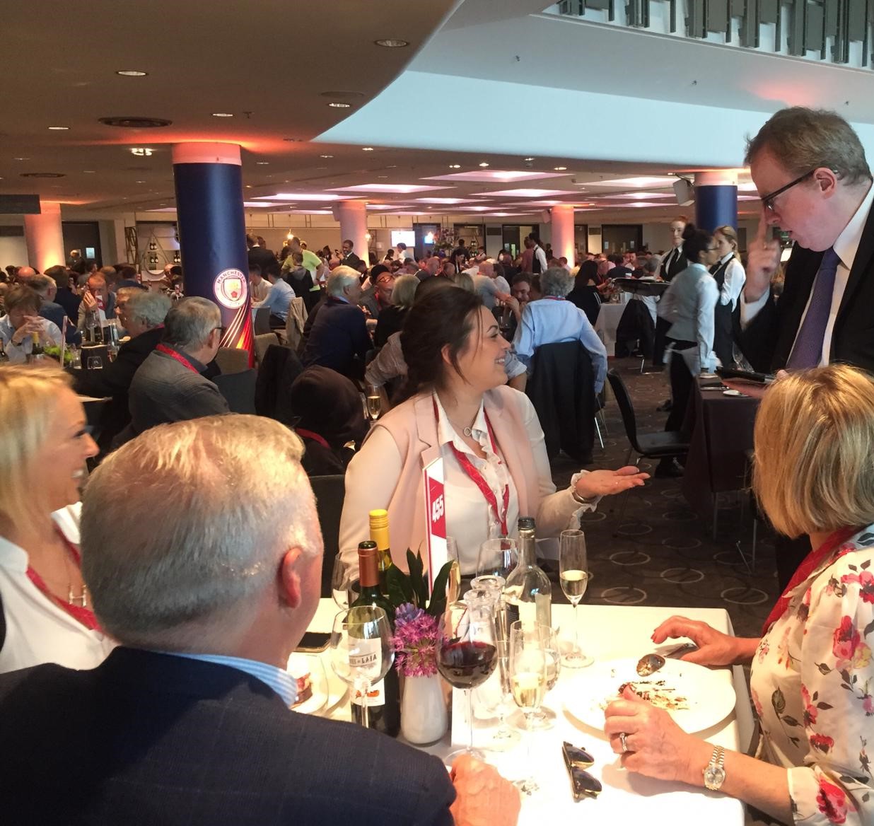 iPad magician entertaining at Wembley stadium